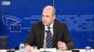 Reinfeldt Presser on Special EU President Summit Nov 19 [upl. by Zolly498]