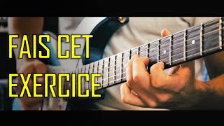 Le MEILLEUR EXERCICE pour progresser RAPIDEMENT à la guitare [upl. by Irrek938]