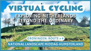 Fietsroute Nationaal Landschap MiddagHumsterland  Virtueel Fietsen [upl. by Dedrick287]