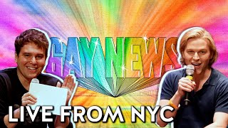 Jon Lovett and Ronan Farrow Deliver Gay News  Lovett or Leave It Podcast [upl. by Angele958]