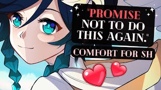 Venti walks in on you hurting yourself 💔😢 Venti x Listener ASMR SH Comfort Audio [upl. by Loveridge367]