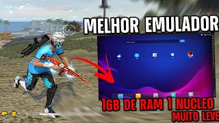 MELHOR EMULADOR PARA PC FRACO 1GB SEM PLACA DE VIDEO 32 E 64 BITS PC NOTEBOOK FRACO [upl. by Klump]