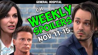 General Hospital Weekly Spoilers Nov 1115 Anna Accuses Jason – Lucky’s Shocking News gh [upl. by Cantu24]