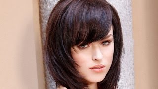 30 Shoulder Length Hairstyles With Bangs And Layers  Shoulder Length Hairstyles With Bangs [upl. by Pattie]