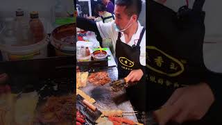 teppanyaki Chinese street food [upl. by Mena]