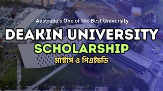 Deakin University Scholarships Australia  Student Opportunities BD [upl. by Nimsay]