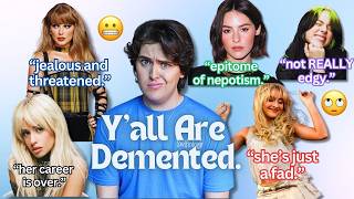 reacting to your DEMENTED pop girl opinions 💀 controversial [upl. by Thury]