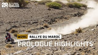 Prologue highlights  Rallye du Maroc 2024  W2RC [upl. by Nnil]