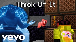 using KSI’s “Thick of It” to kill minecraft players [upl. by Suirtimid]