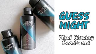 Guess Night Deodorant Review in Malayalam [upl. by Hutner744]