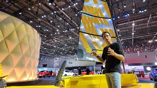 Reverso Air UltraLightweight Foldable Small Sailboat at genevamotorshow [upl. by Attenyt]