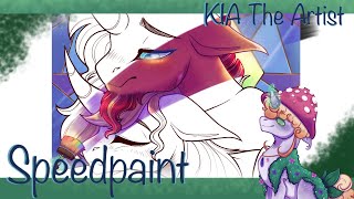 MLP speedpaint sunburst x prince blueblood ship art [upl. by Mohandis]