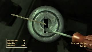 Fallout New Vegas Lucky Unique 357 Revolver Location [upl. by Rolyak]