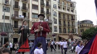 GIGANTES DE SAN SEBASTIÁN  DONOSTIA [upl. by Conyers]