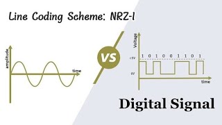 Line Coding Scheme NRZI [upl. by Quince]