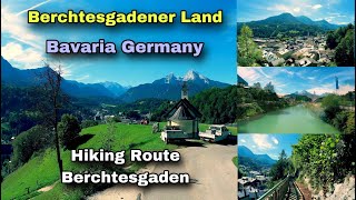 Berchtesgadener Land  Bavaria  Germany  Hiking Route Berchtesgaden [upl. by Halilak]