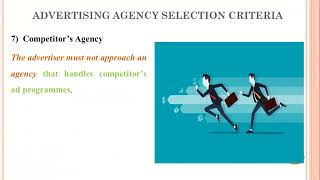 14  Advertising Agency Selection Criteria [upl. by Elehcin]