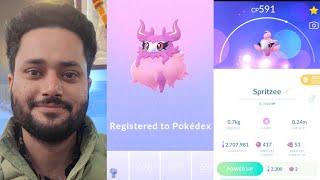 How to Evolve Spritzee in Pokémon GO [upl. by Nayra]