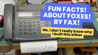 Fox Fun Facts by Fax [upl. by Balf]