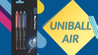 Uniball Air rollerball pen review  Best Uniball pen under 100rs  Uniball air  Uniball pen [upl. by Velda]