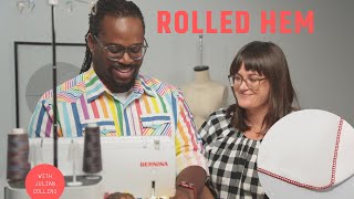 Serger School Serger Rolled Hem [upl. by Liryc564]