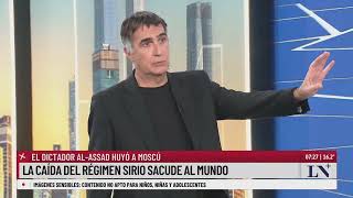 Caída del régimen sirio el dictador AlAssad huyó a Moscú [upl. by Thalassa]