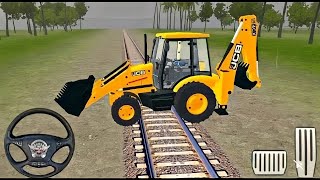 HEAVEY EURO TRUCK JCB 3DX BACKHOE LOADER AND TRACTOR DRIVING LIVE STREAM [upl. by Esertap]