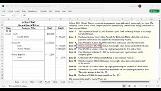 General Journal Entries  Recording of Transactions  Problem 34A and 35A [upl. by Dressel]