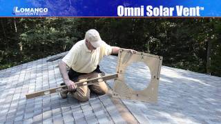 Omni Solar Vent  Solar Attic Fan Ventilation by Lomanco Vents [upl. by Innavoj]