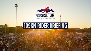 109km Cape Town Cycle Tour Cycle Tour Rider Brief 2024 [upl. by Ogg184]