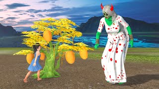 चुड़ैल का जादुई फल Witch Mango Tree Cartoon Moral Stories Hindi Kahaniya Ep 2 [upl. by Uah]