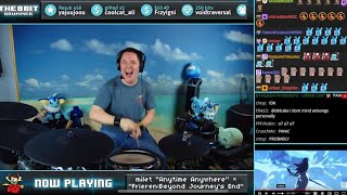 Milet「Anytime Anywhere」Frieren Beyond Journeys End Drum Cover by The8BitDrummer [upl. by Stempson802]