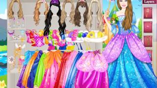 Dress Up Games Celebrities Barbie Barbie Diamonds Princess Dress Up Game [upl. by Eeslehc]