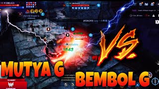 MIR4  Mutya G Taoist VS Kuya Bembol G Warrior Unli Knock  Friendly Duel TOBD [upl. by Laural]