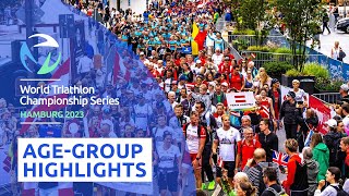 World Triathlon Sprint and Mixed Relay Championships AgeGroup Highlights [upl. by Iharas]