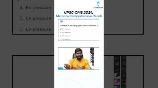 UPSC CMS 2024 Medicine Comprehensive Recall by Dr Dilip Kumar  Cerebellum Academy [upl. by Marylin518]