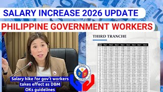 SSL Table 2026 Salary Increase Update Schedule 3rd Tranche for Philippine Government Workers [upl. by Dan795]