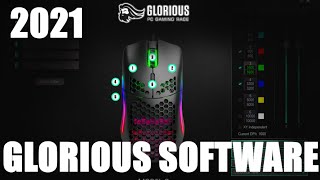 Glorious Model O Software Tutorial 2021  How to download and debounce time settings [upl. by Attenrad634]