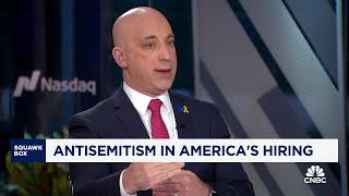 ADL CEO Greenblatt on antisemitism in Americas hiring Rhetoric creates real world results [upl. by Esahc]