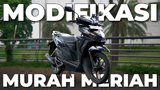 Review Modifikasi Honda Vario BUDGET PELAJAR [upl. by Saundra]