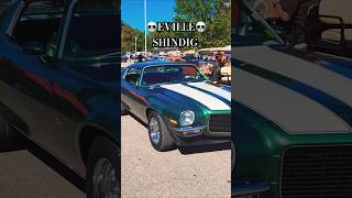 Split Bumper Camaro Z28 💀 Eville Shindig 2024 Evansville chevy chevrolet carshow [upl. by Ynohtnad]