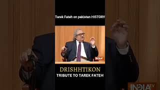 Tarek Fateh on pakistan HISTORY  TRIBUTE TO TAREK FATEH tarekfateh india pakistan pmmodi [upl. by Nama]