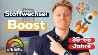 StoffwechselBoost für Menschen in den 40ern Meine 5 GeheimTipps [upl. by Llednol]