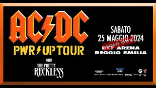 ACDC You Shook Me All Night Long Live in Reggio Emilia Italy May 25th 2024 [upl. by Fae]