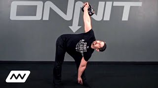 Kettlebell Windmill Tutorial  Kettlebell Exercises [upl. by Yleme]