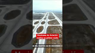 Mexicana de Aviación emprende vuelo sale desde el AIFA [upl. by Knapp759]