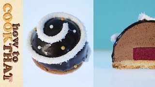 Chocolate Marshmallow Spiral Dessert  How To Cook That Ann Reardon [upl. by Mihalco754]