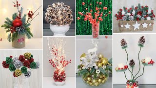 10 Different Christmas Centerpiece Design For Table Decorations Ideas [upl. by Atolrac]