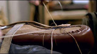 How Bespoke Italian Leather Shoes Are Made [upl. by Trebliw]