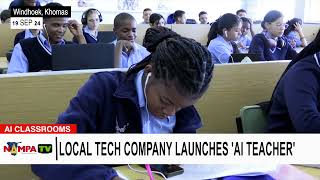 Local tech company launches AI teacher [upl. by Yelrihs]